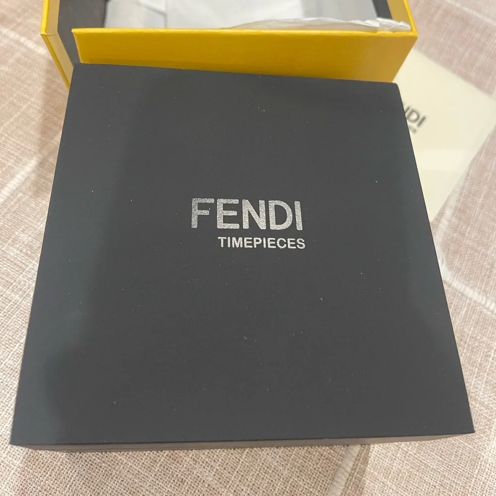 Brand new Fendi box and bag from a watch that was purchased. - Picture 5 of 7